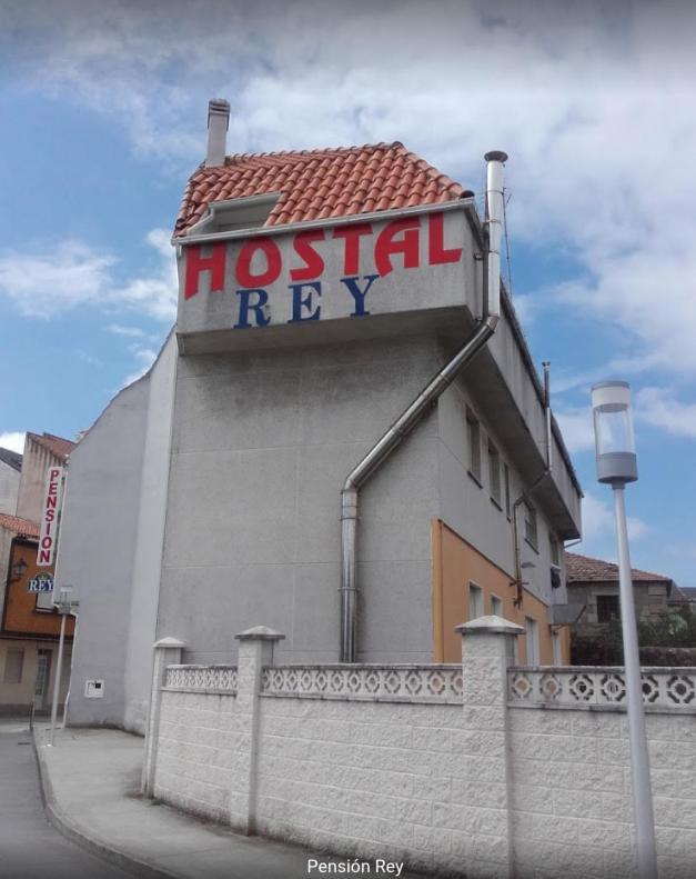 Pensión Rey Illa de Arousa Exterior foto
